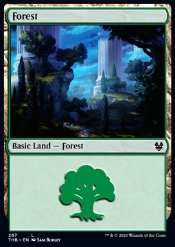 Forest (V.2) - Theros Beyond Death: Extras (Land) [XTHB-287] Imagen principal del producto