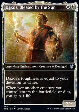 Daxos, Blessed by the Sun - Theros Beyond Death: Extras (Uncommon) [XTHB-258] Imagen principal del producto