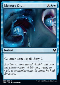 Memory Drain - Theros Beyond Death (Common) [THB-54] Main image