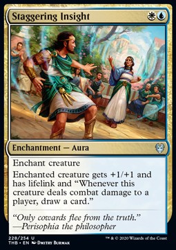 Staggering Insight - Theros Beyond Death (Uncommon) [THB-228] Main image