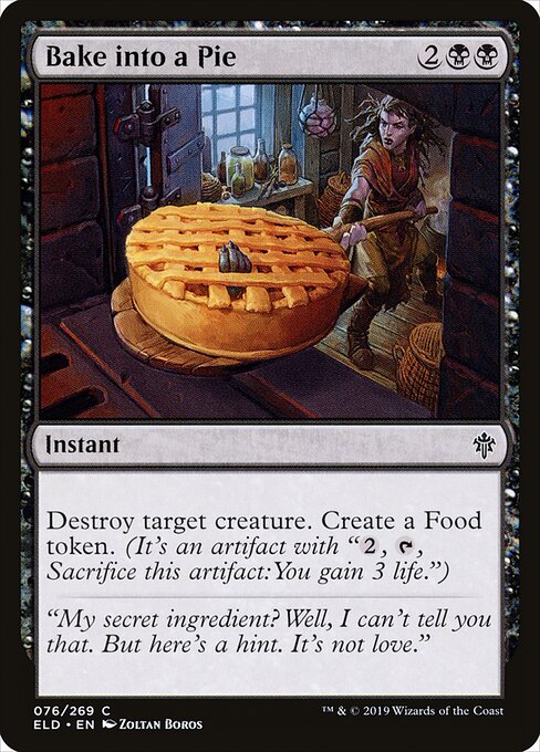 Bake into a Pie – Throne of Eldraine (ELD-76) Magic: The Gathering card | LC-REM-20260804-15151219048780-42a4d090-1bb7-4334-ab22-e2527391e79b