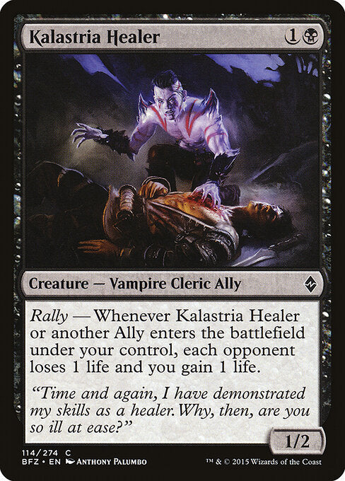 Kalastria Healer – Battle for Zendikar (BFZ-114) Magic: The Gathering card | LC-REM-20260804-15696799695180-42c21cb3-21f4-4a8d-8068-52649f2a1846
