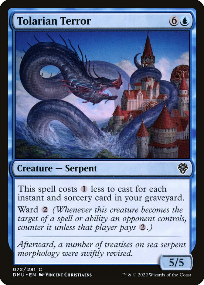 Tolarian Terror - Dominaria United (Common) [DMU-72] Main image