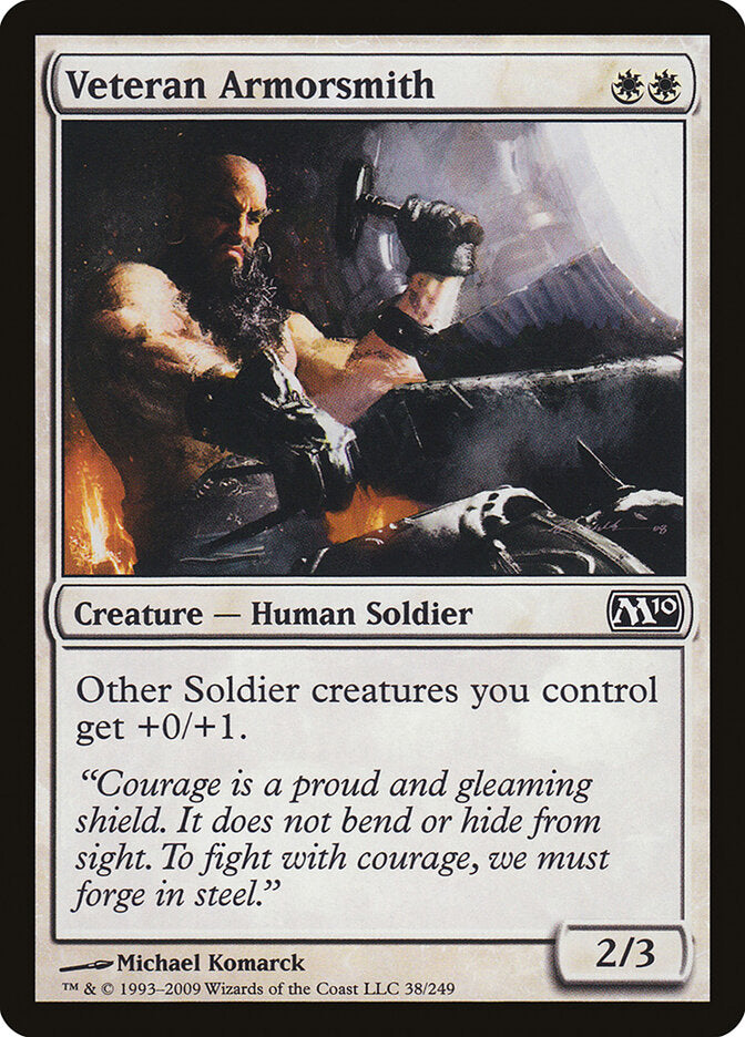 Veteran Armorsmith - Magic 2010 (Common) [M10-38]