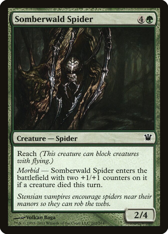Somberwald Spider - Innistrad (Common) [ISD-202] Image principale du produit