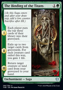 The Binding of the Titans - Theros Beyond Death (Uncommon) [THB-166] Immagine principale del prodotto