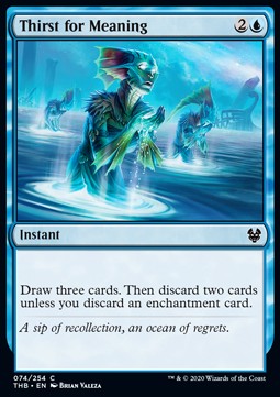 Thirst for Meaning - Theros Beyond Death (Common) [THB-74] Immagine principale del prodotto