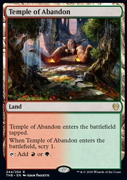 Temple of Abandon - Theros Beyond Death (Rare) [THB-244] Immagine principale del prodotto