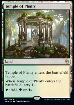 Temple of Plenty - Theros Beyond Death (Rare) [THB-248] Main image