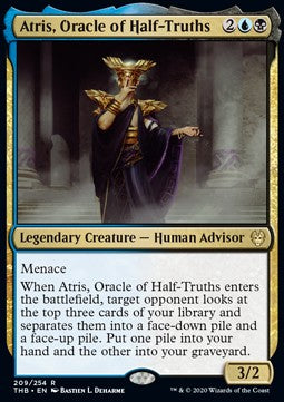 Atris, Oracle of Half-Truths - Theros Beyond Death (Rare) [THB-209] Immagine principale del prodotto