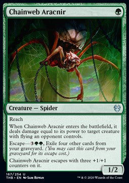 Chainweb Aracnir - Theros Beyond Death (Uncommon) [THB-167] Main image