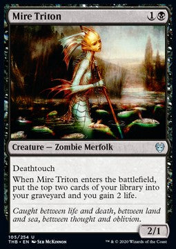 Mire Triton - Theros Beyond Death (Uncommon) [THB-105] Main image