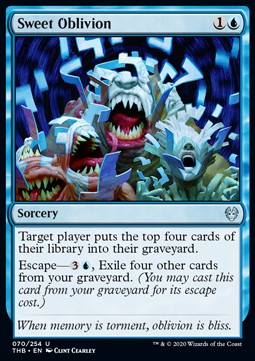 Sweet Oblivion - Theros Beyond Death (Uncommon) [THB-70] Main image