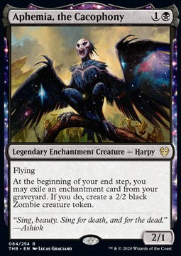 Aphemia, the Cacophony - Theros Beyond Death (Rare) [THB-84]