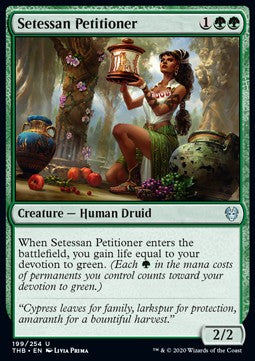 Setessan Petitioner - Theros Beyond Death (Uncommon) [THB-199] Main image