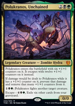 Polukranos, Unchained - Theros Beyond Death (Mythic) [THB-224] Imagen principal del producto