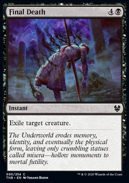 Final Death - Theros Beyond Death (Common) [THB-95] Main image