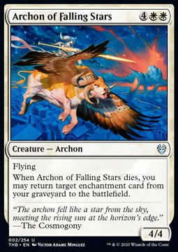 Archon of Falling Stars - Theros Beyond Death (Uncommon) [THB-2] Hover Image