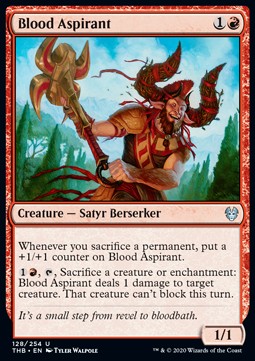 Blood Aspirant - Theros Beyond Death (Uncommon) [THB-128] Main image