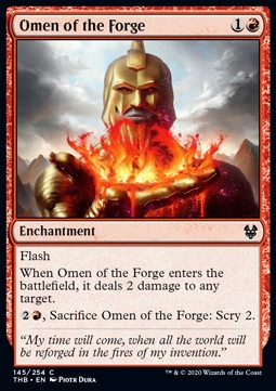 Omen of the Forge - Theros Beyond Death (Common) [THB-145] Main image