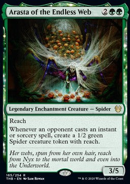 Arasta of the Endless Web - Theros Beyond Death (Rare) [THB-165] Main image