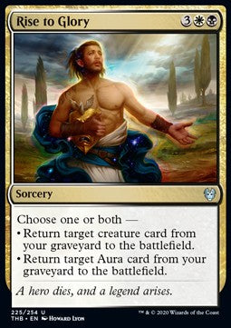 Rise to Glory - Theros Beyond Death (Uncommon) [THB-225] Main image