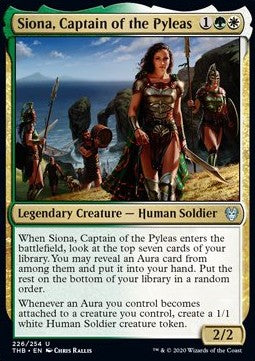 Siona, Captain of the Pyleas - Theros Beyond Death (Uncommon) [THB-226] Immagine principale del prodotto