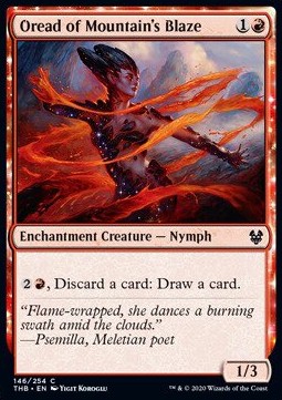 Oread of Mountain's Blaze - Theros Beyond Death (Common) [THB-146] Immagine principale del prodotto