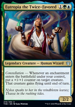 Eutropia the Twice-Favored - Theros Beyond Death (Uncommon) [THB-216] Main image