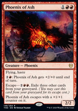 Phoenix of Ash - Theros Beyond Death (Rare) [THB-148] Immagine principale del prodotto