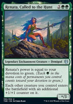 Renata, Called to the Hunt - Theros Beyond Death (Uncommon) [THB-196] Main image