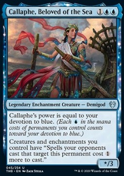 Callaphe, Beloved of the Sea - Theros Beyond Death (Uncommon) [THB-45] Main image