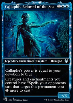 Callaphe, Beloved of the Sea - Theros Beyond Death: Extras (Uncommon) [XTHB-260] Imagen principal del producto