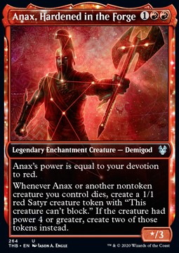 Anax, Hardened in the Forge - Theros Beyond Death: Extras (Uncommon) [XTHB-264] Hover Image