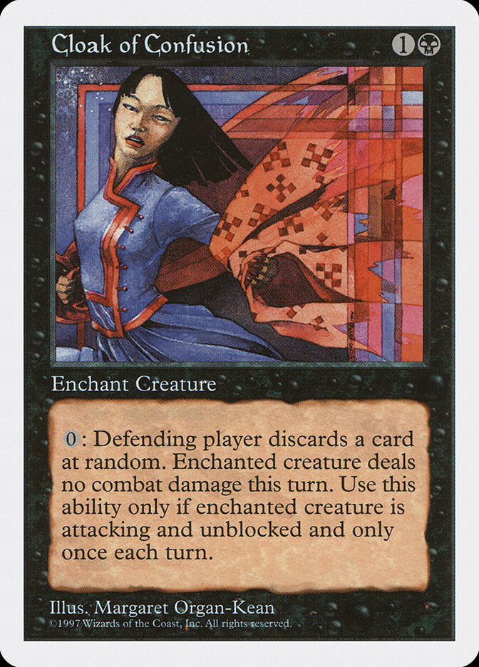 Magic-kaart Cloak of Confusion 5ED-151 uit Fifth Edition (Common)