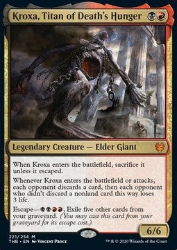 Kroxa, Titan of Death's Hunger - Theros Beyond Death (Mythic) [THB-221] Main image