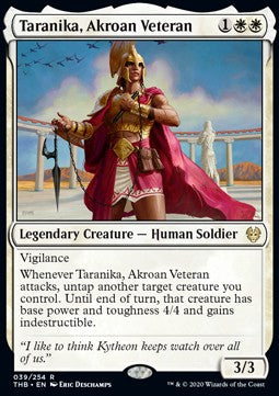 Taranika, Akroan Veteran - Theros Beyond Death (Rare) [THB-39]