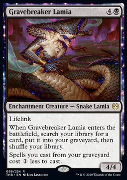 Gravebreaker Lamia - Theros Beyond Death (Rare) [THB-98] Main image