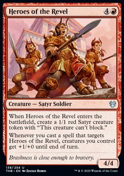 Heroes of the Revel - Theros Beyond Death (Uncommon) [THB-138] Hauptbild