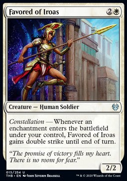Favored of Iroas - Theros Beyond Death (Uncommon) [THB-15] Main image