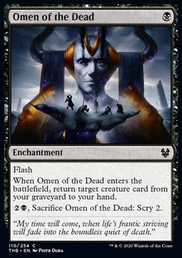 Omen of the Dead - Theros Beyond Death (Common) [THB-110] Main image