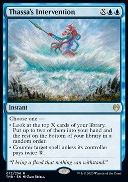 Thassa's Intervention - Theros Beyond Death (Rare) [THB-72] Hover Image