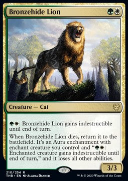 Bronzehide Lion - Theros Beyond Death (Rare) [THB-210] Immagine principale del prodotto
