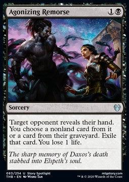 Agonizing Remorse - Theros Beyond Death (Uncommon) [THB-83] Hover Image