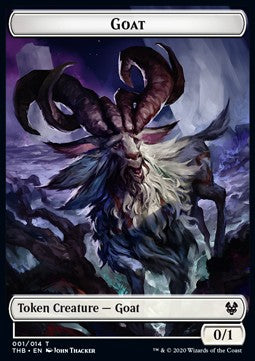 Goat Token (White 0/1) - Theros Beyond Death: Extras (Token) [XTHB-T01] Imagen principal del producto