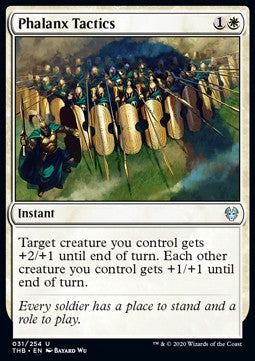 Phalanx Tactics - Theros Beyond Death (Uncommon) [THB-31] Imagen principal del producto