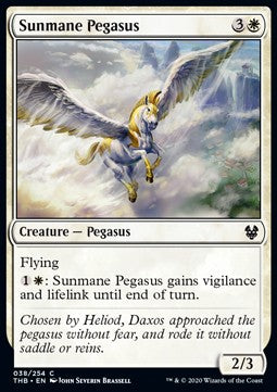 Sunmane Pegasus - Theros Beyond Death (Common) [THB-38] Hauptbild