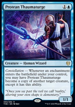 Protean Thaumaturge - Theros Beyond Death (Rare) [THB-60] Hover Image
