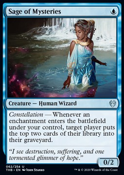 Sage of Mysteries - Theros Beyond Death (Uncommon) [THB-62] Imagen principal del producto