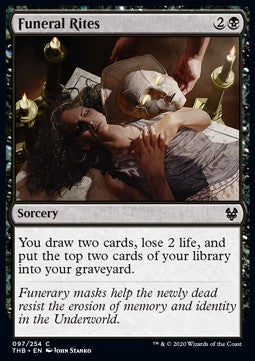 Funeral Rites - Theros Beyond Death (Common) [THB-97] Hover Image